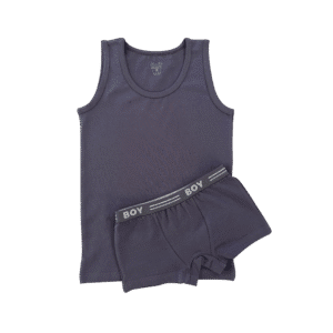 boy's set dark gray